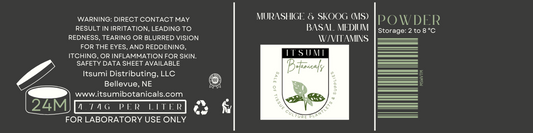 Murashige & Skoog (MS) Basal Medium w/ Vitamins